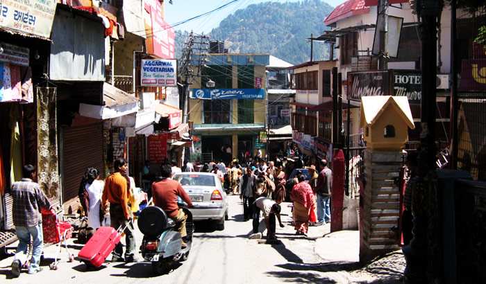 Mall Road Mussoorie