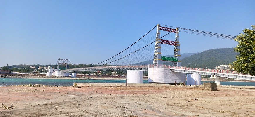 Janki Setu View From Swargashram Rishikesh